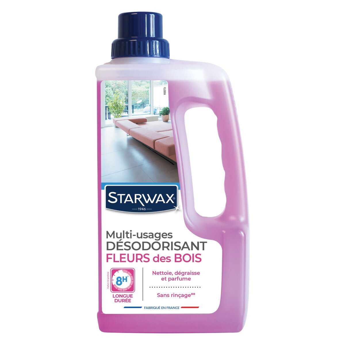 Nettoyant désodorisant longue durée parfum fleur des bois
