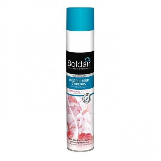 Boldair - Désodorisant destructeur d'odeurs - Parfum framboise pivoine - 500 ml