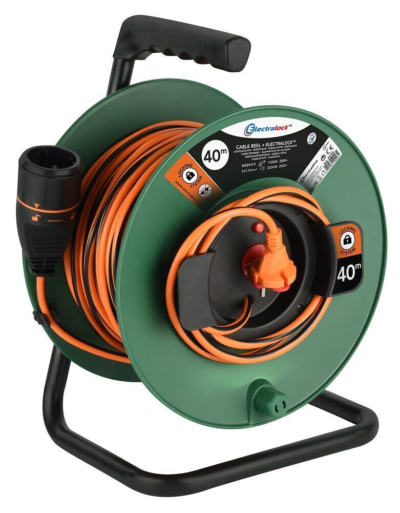 Enrouleur Electrique de jardin Electralock 40m