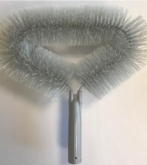 Tête de loup fibres plastique