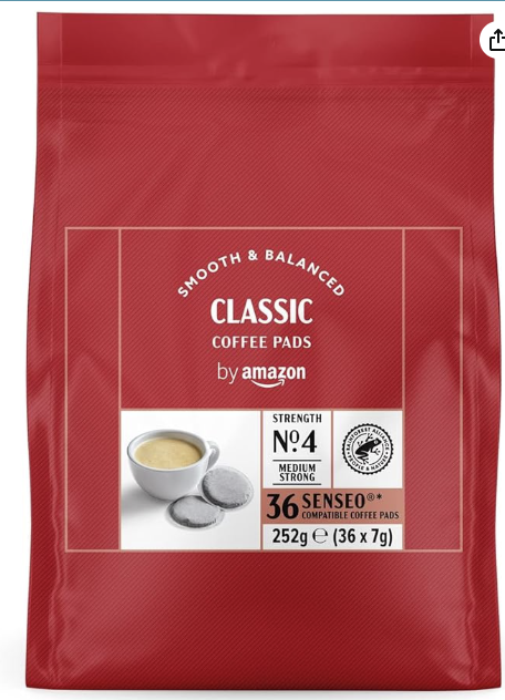 Dosettes de café Classique (4 lot de 36)