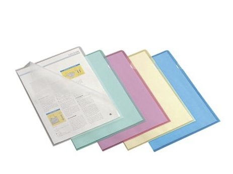 Chemise coin lot de 100 - coloris assortis