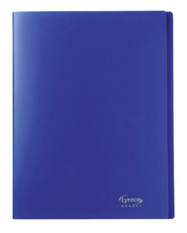 Porte vues - PP - 30 pochettes - bleu nuit