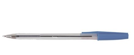Stylo bille - pointe moyenne - bleu (boite de 12)