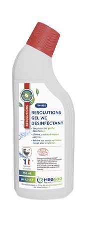 RESOLUTIONS WC GEL DESINFECTANT ECOCERT 750ML