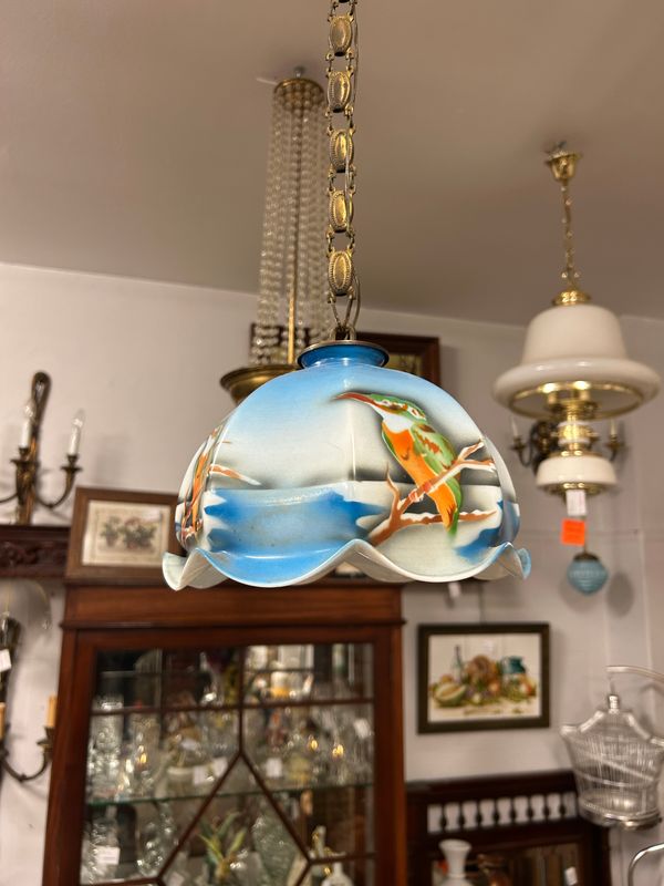 Lámpara Art Déco Colibrí