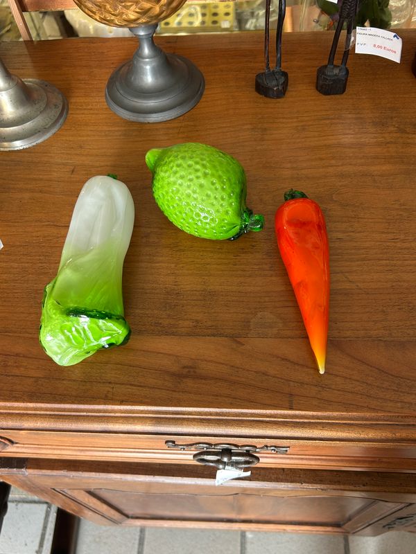 Verduras de cristal de Murano