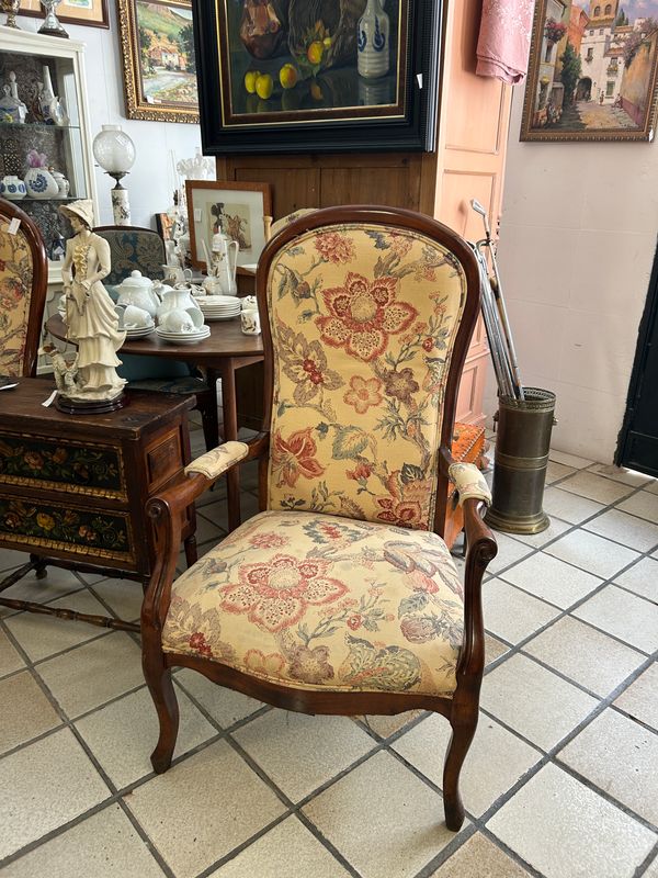 Sillón antiguo Voltaire