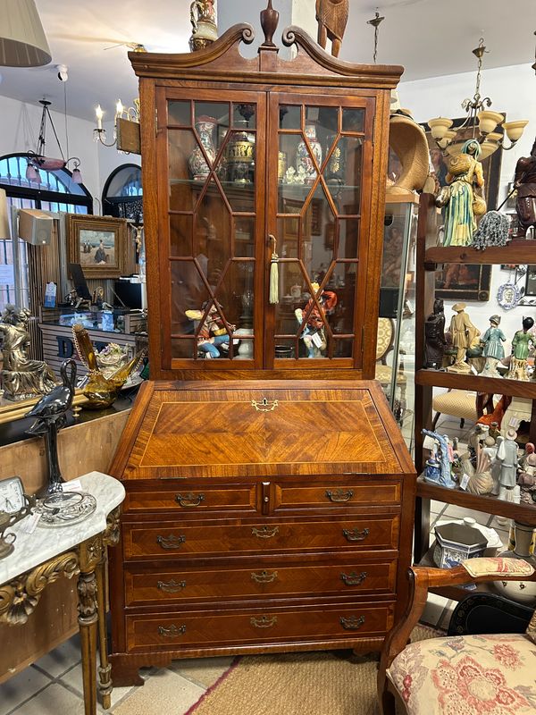 Buró secretario esquinero antiguo