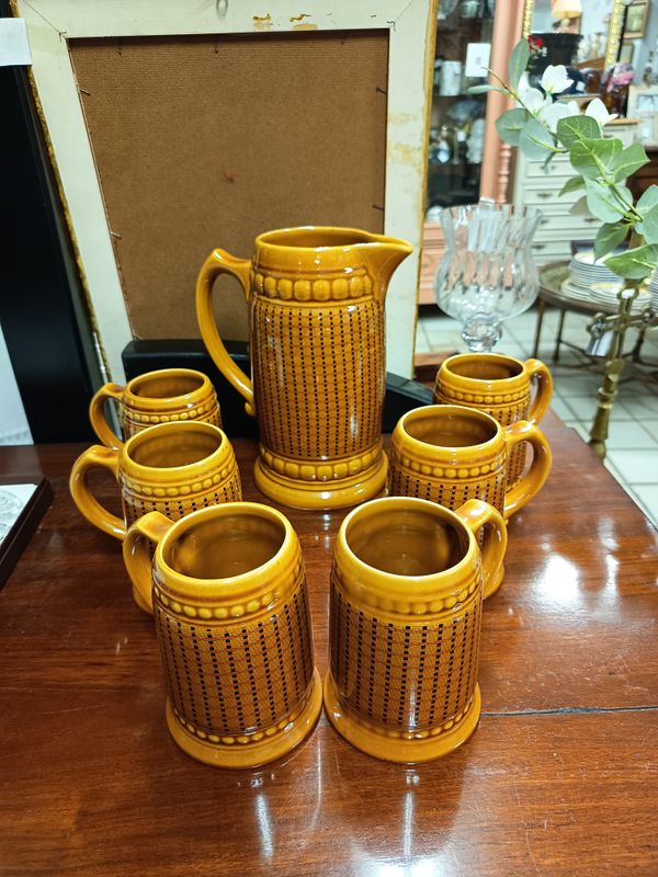 Juego cerveza vintage Bertos