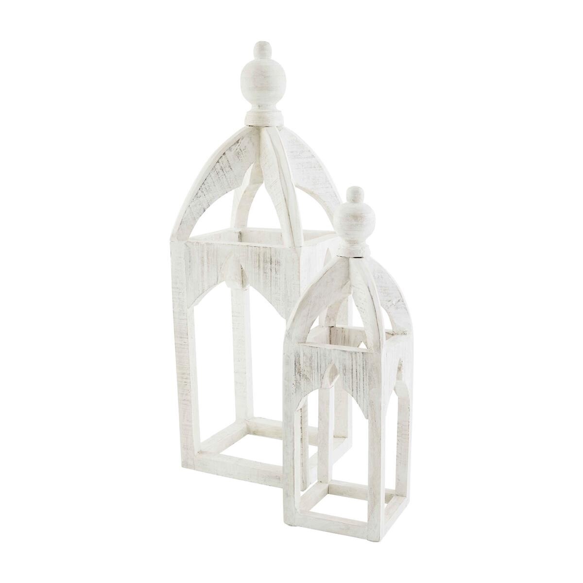 WHITE CROWN LANTERN SET 2