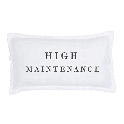 High Maintenance Lumbar Pillow