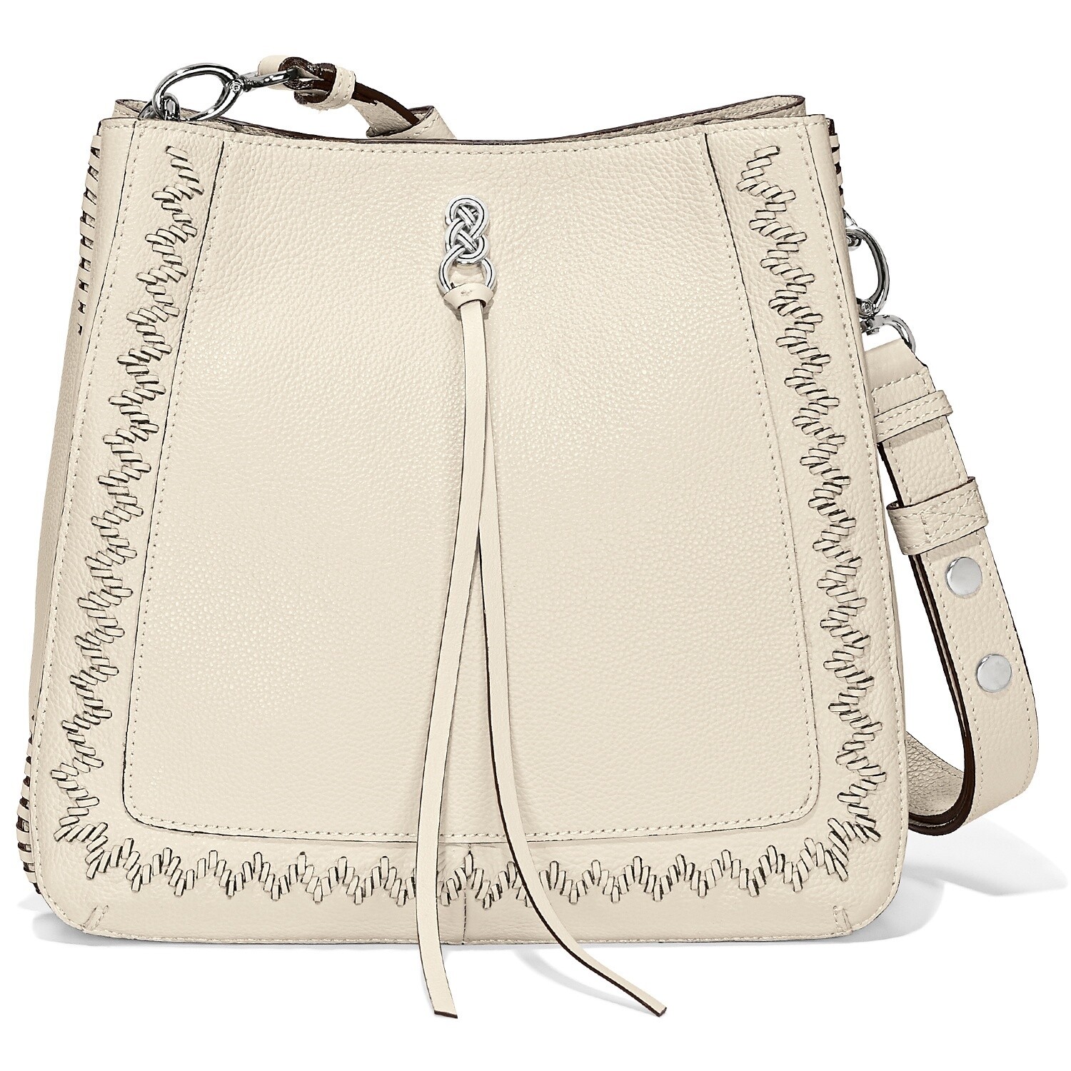 Georgia Convertible Hobo - White