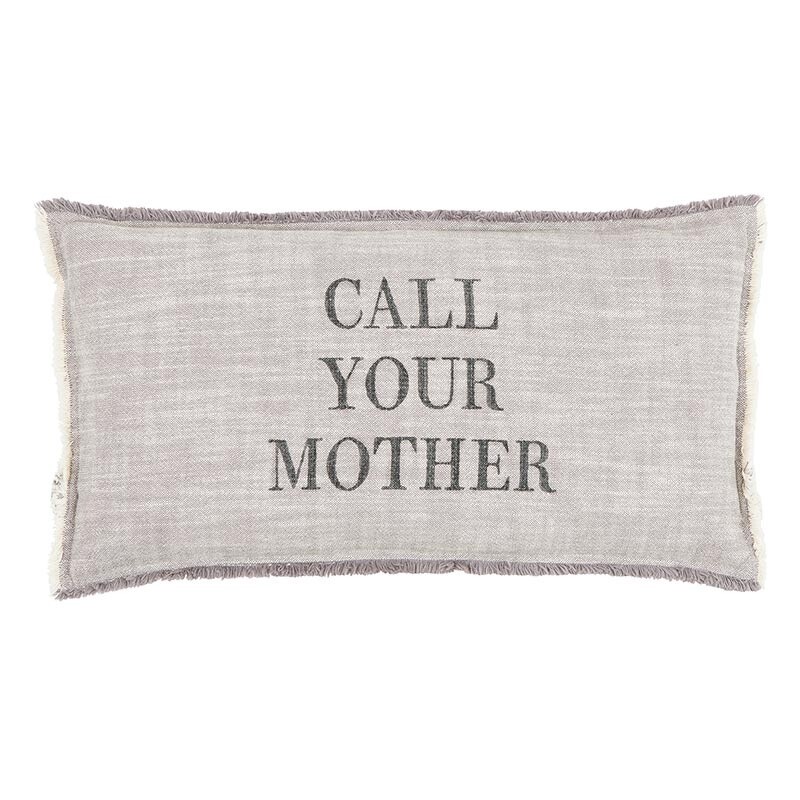 Lumbar Pillow - 22x12 - Call Your Mother