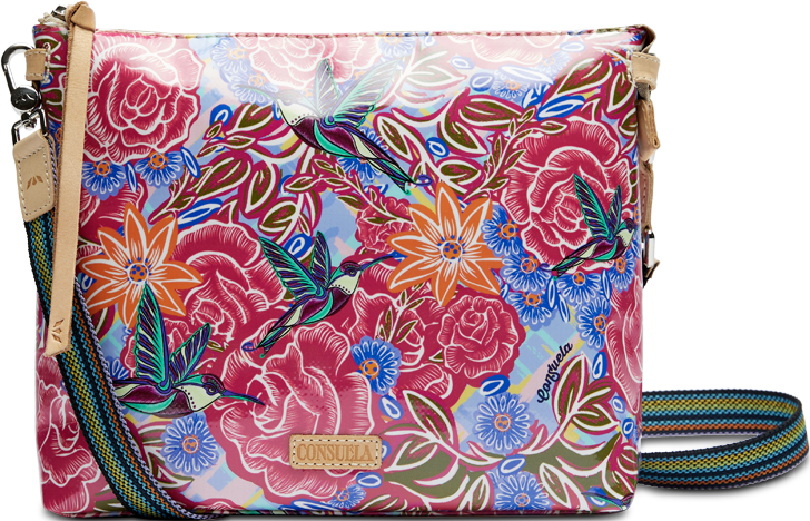 DOWNTOWN CROSSBODY MERLOT