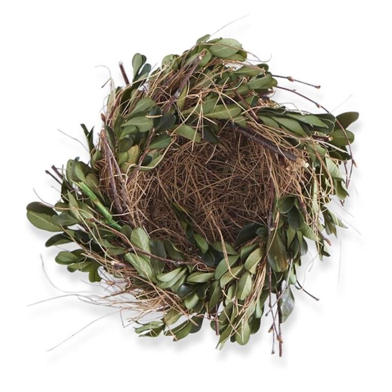 5.5 Inch Boxwood &amp; Grass Nest