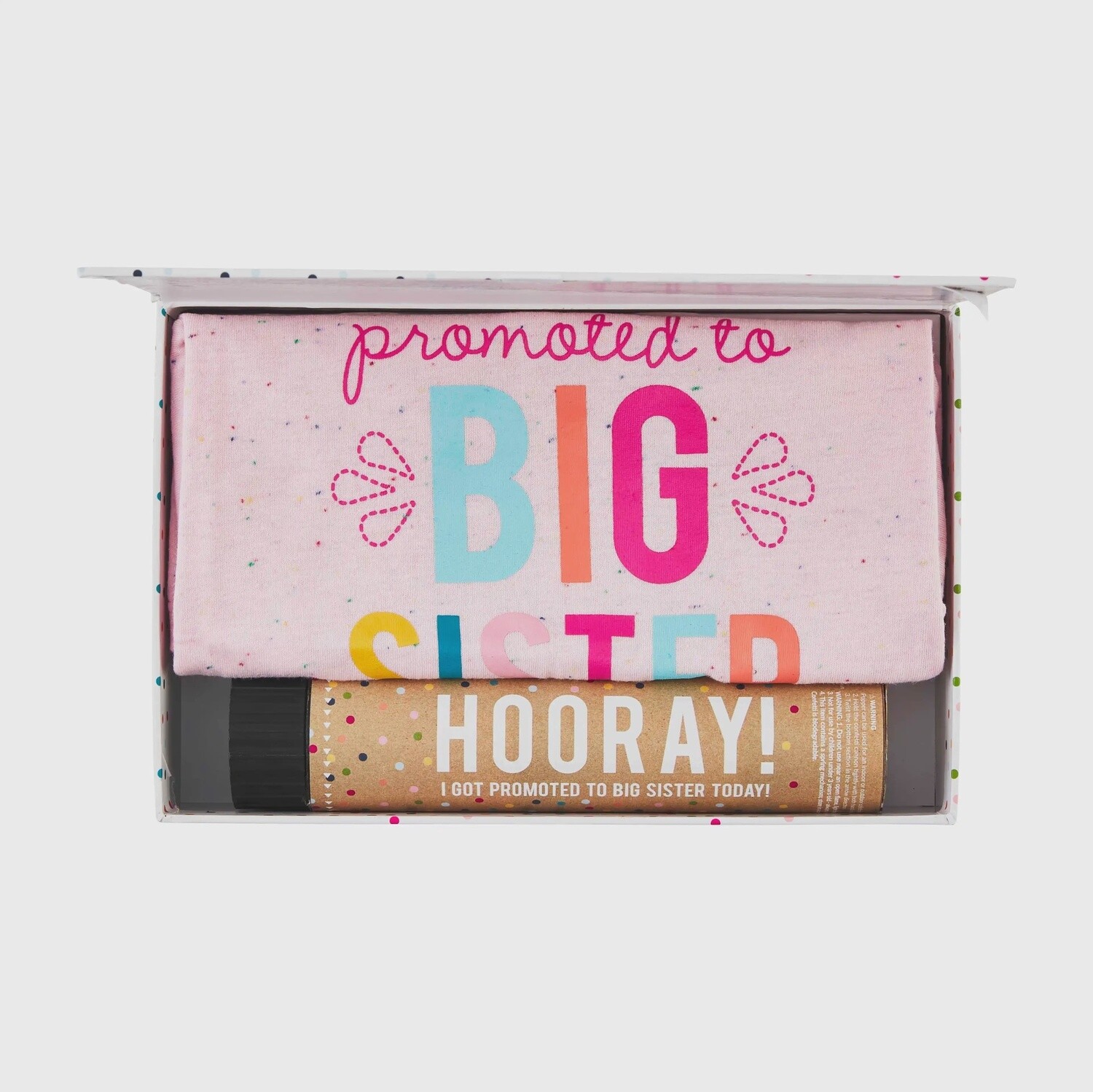 PROMOTED TO BIG SISTER SHIRT SET