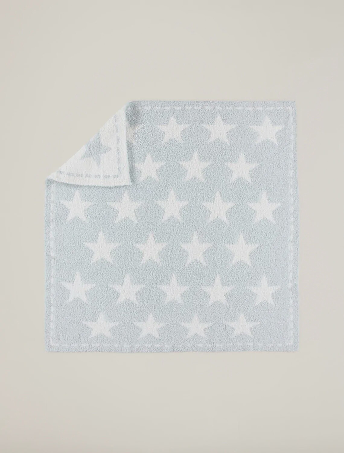 CozyChic Dream Receiving Blanket Aqua Ice White Stars