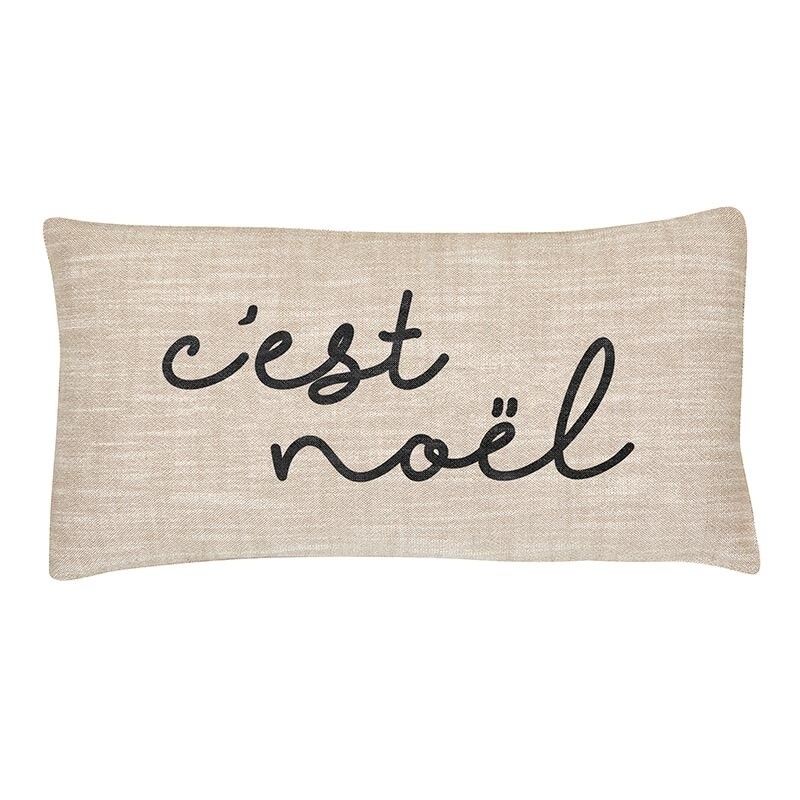 Lumbar Pillow - C&#39;est Noel