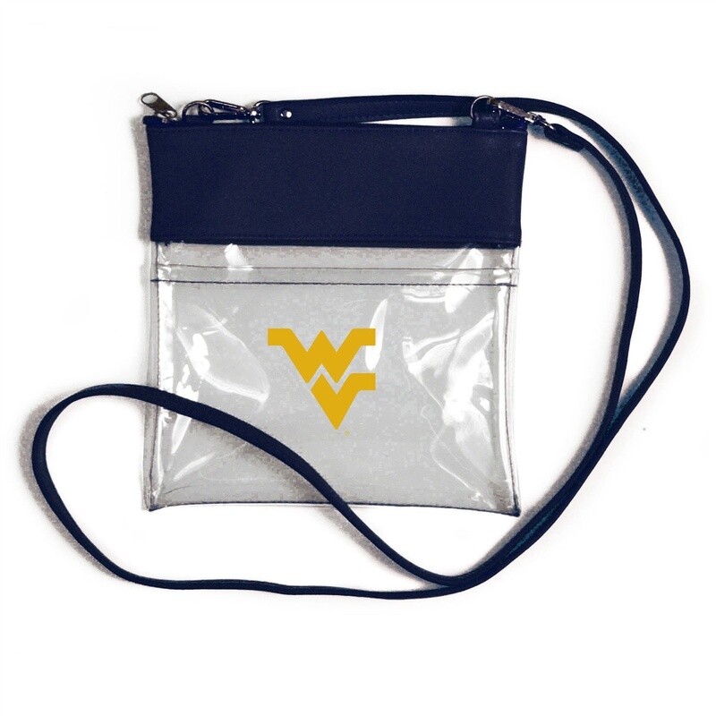WV CLEAR GAMEDAY CROSSBODY