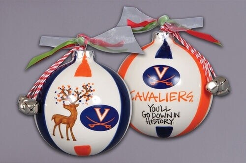 University of VA Reindeer Ornament