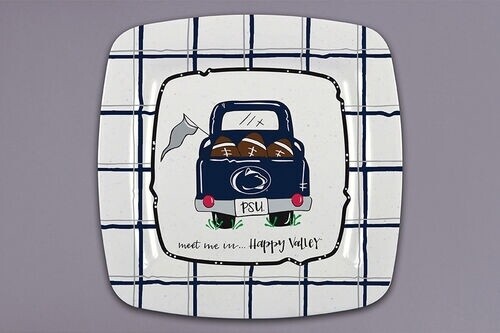 PENN ST TRUCK SQUARE PLATE