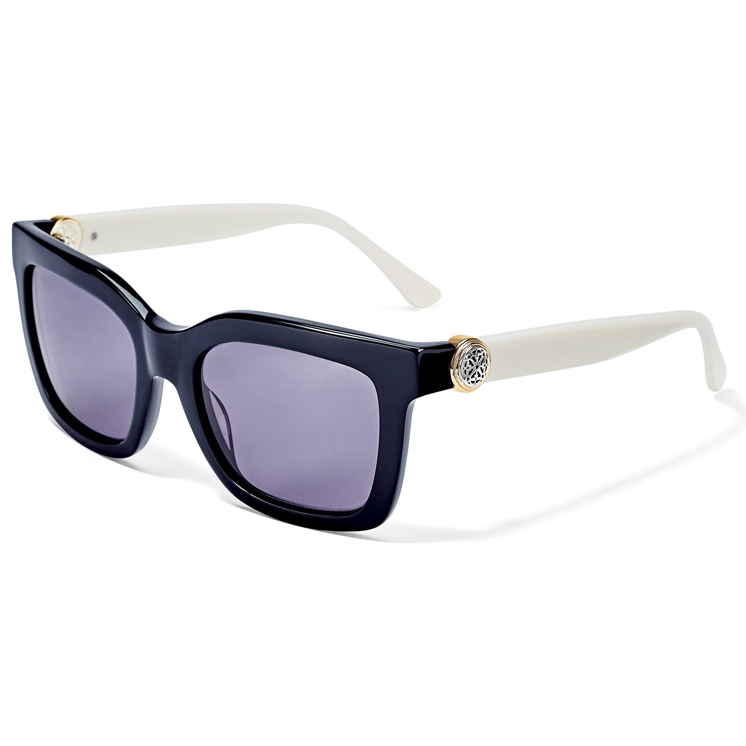 Ferrara Sunglasses Black-White