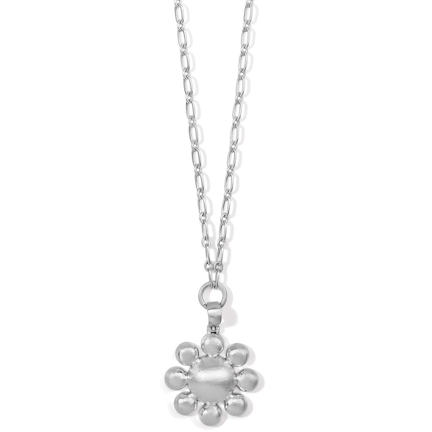 Montagne Long Necklace - Silver