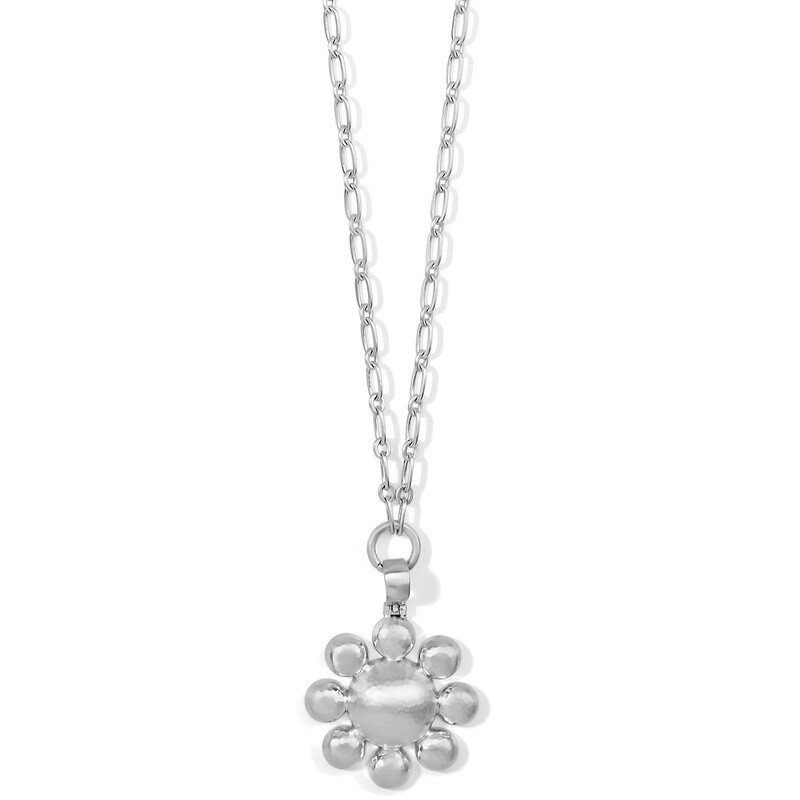 Montagne Long Necklace - Silver