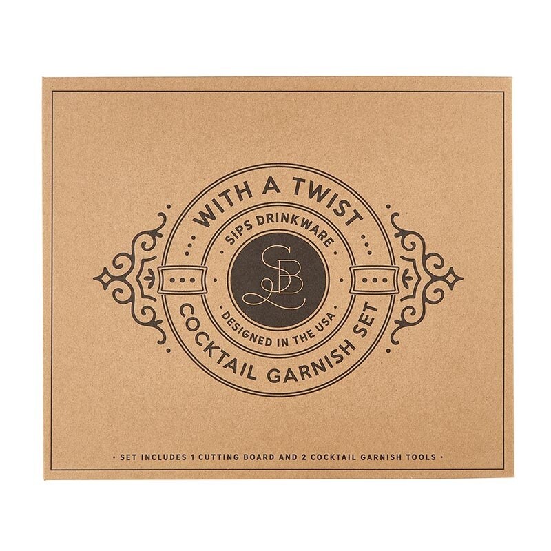 Cocktail Garnish Book Box