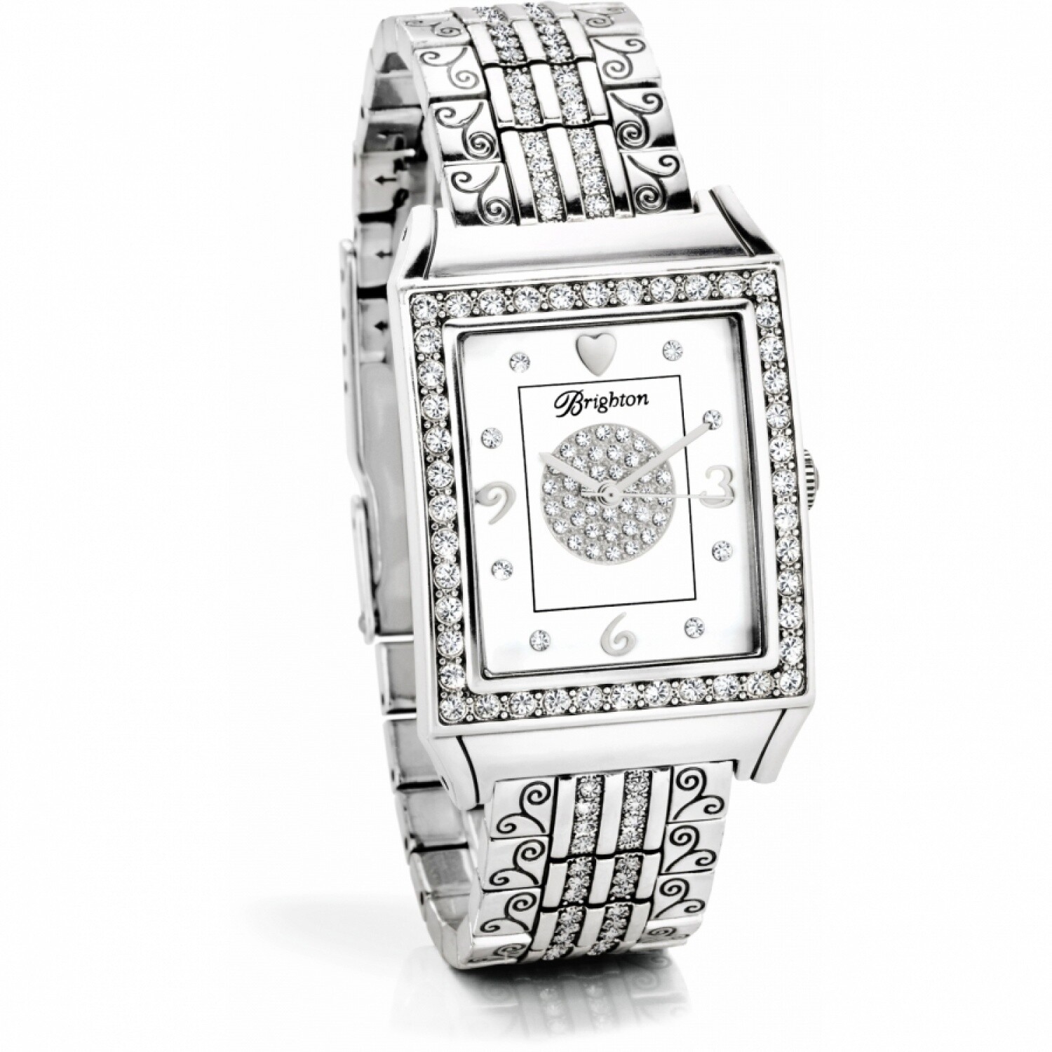 Diamond Bar Watch - Silver