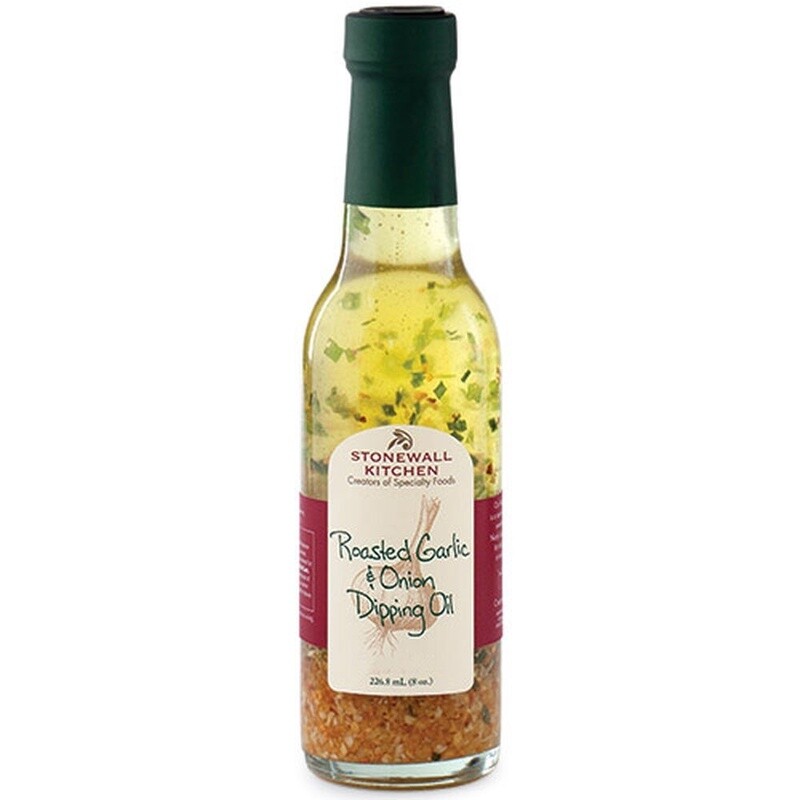 Roasted Garlic &amp; Onion Dipping Oil