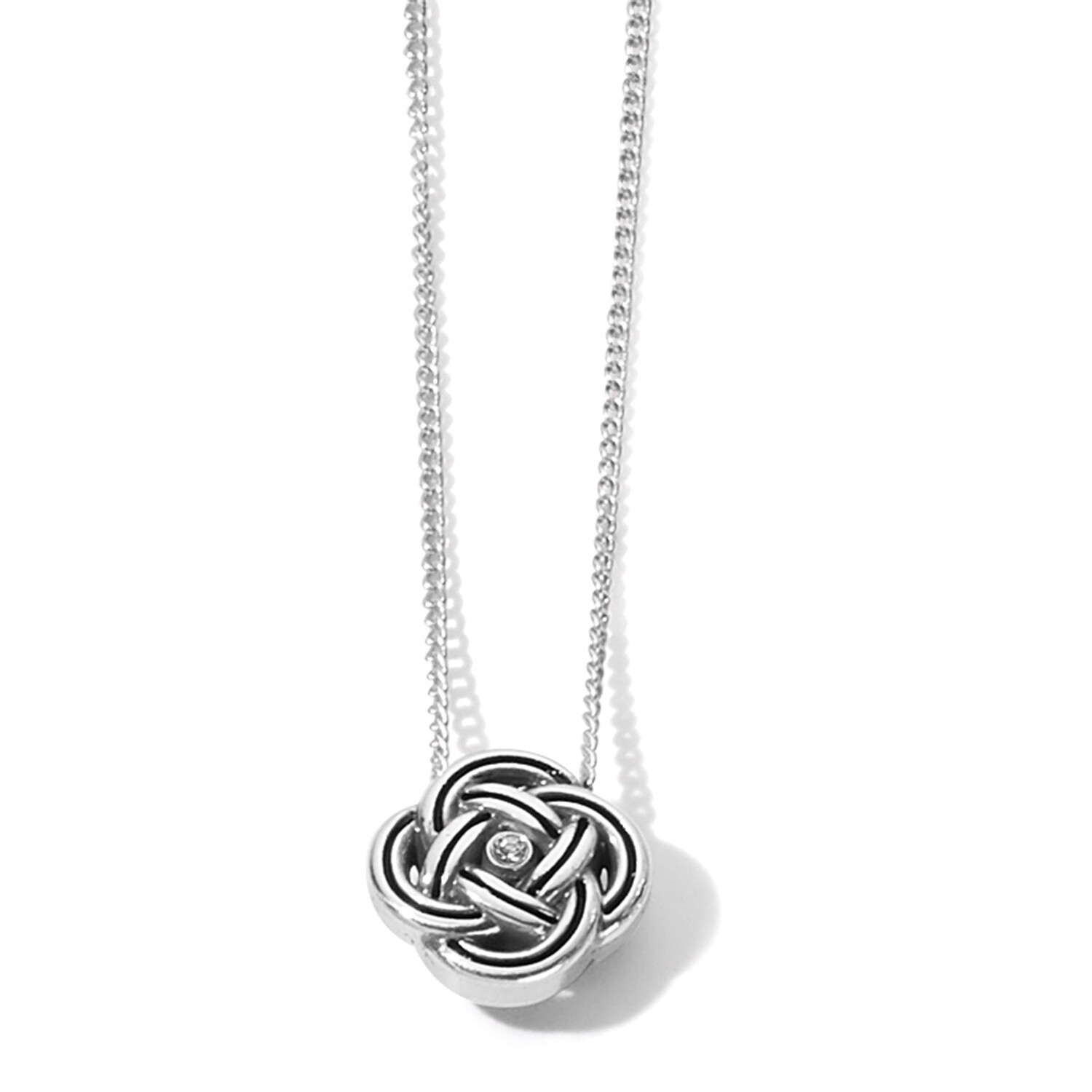 Interlok Mini Necklace - Silver