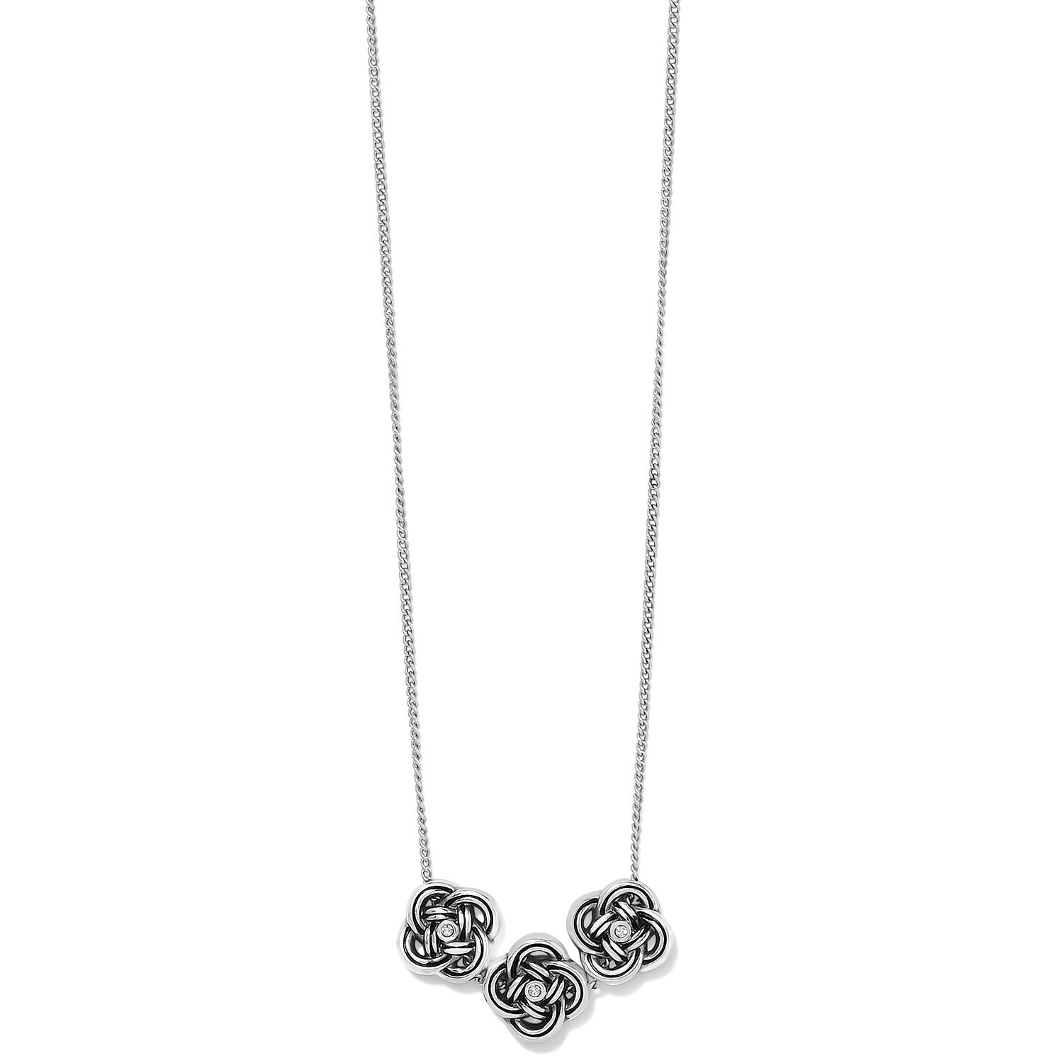 Interlok Trio Petite Necklace