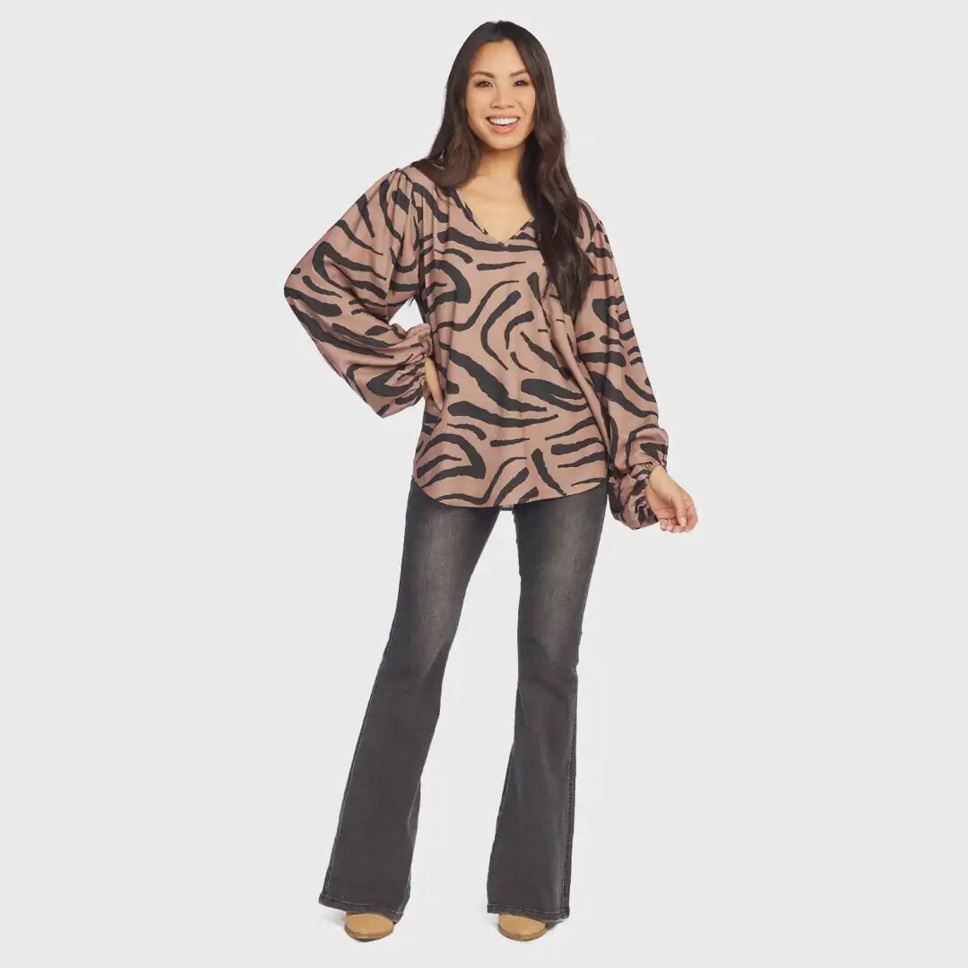 Julia Top Tan