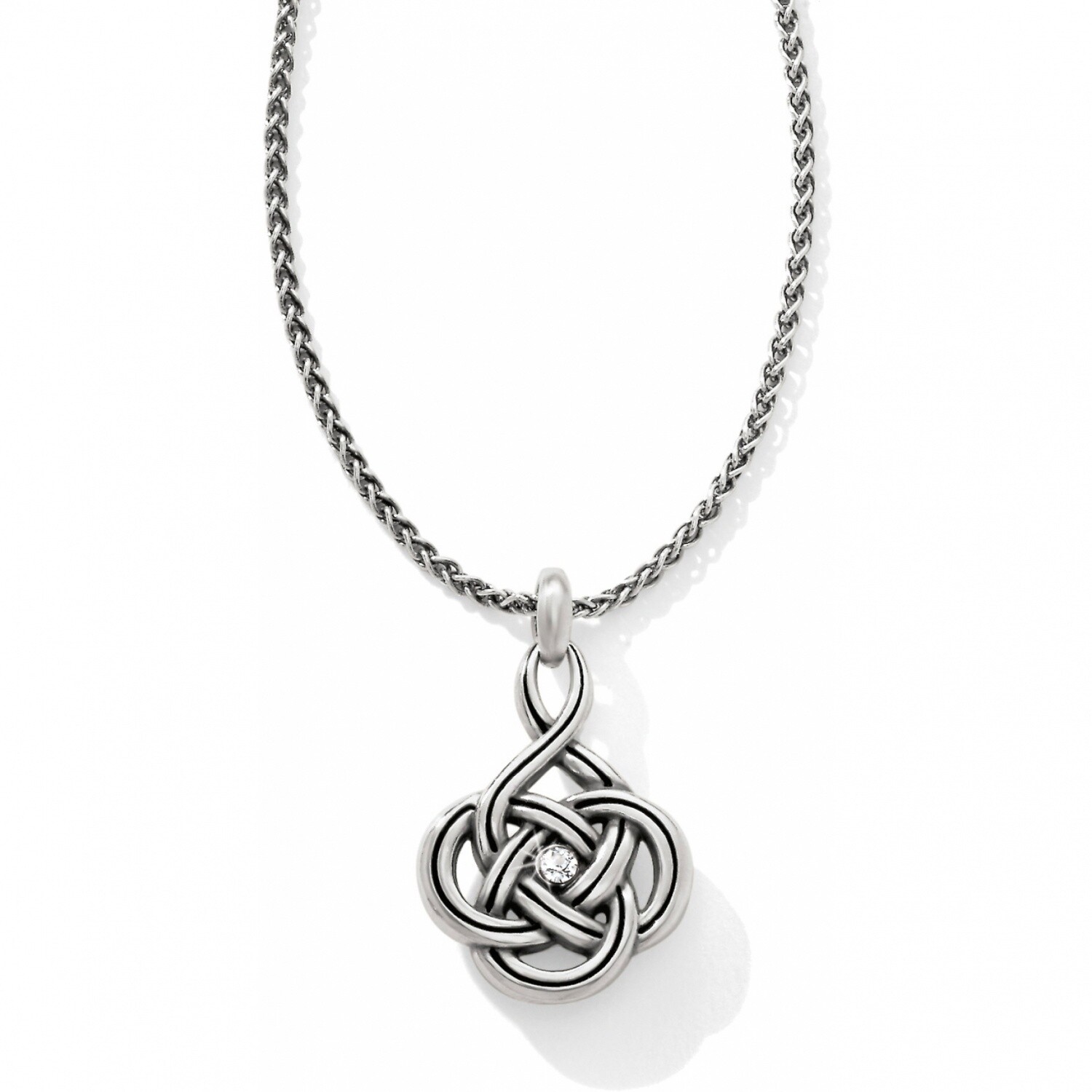 Interlok Petite Necklace - Silver
