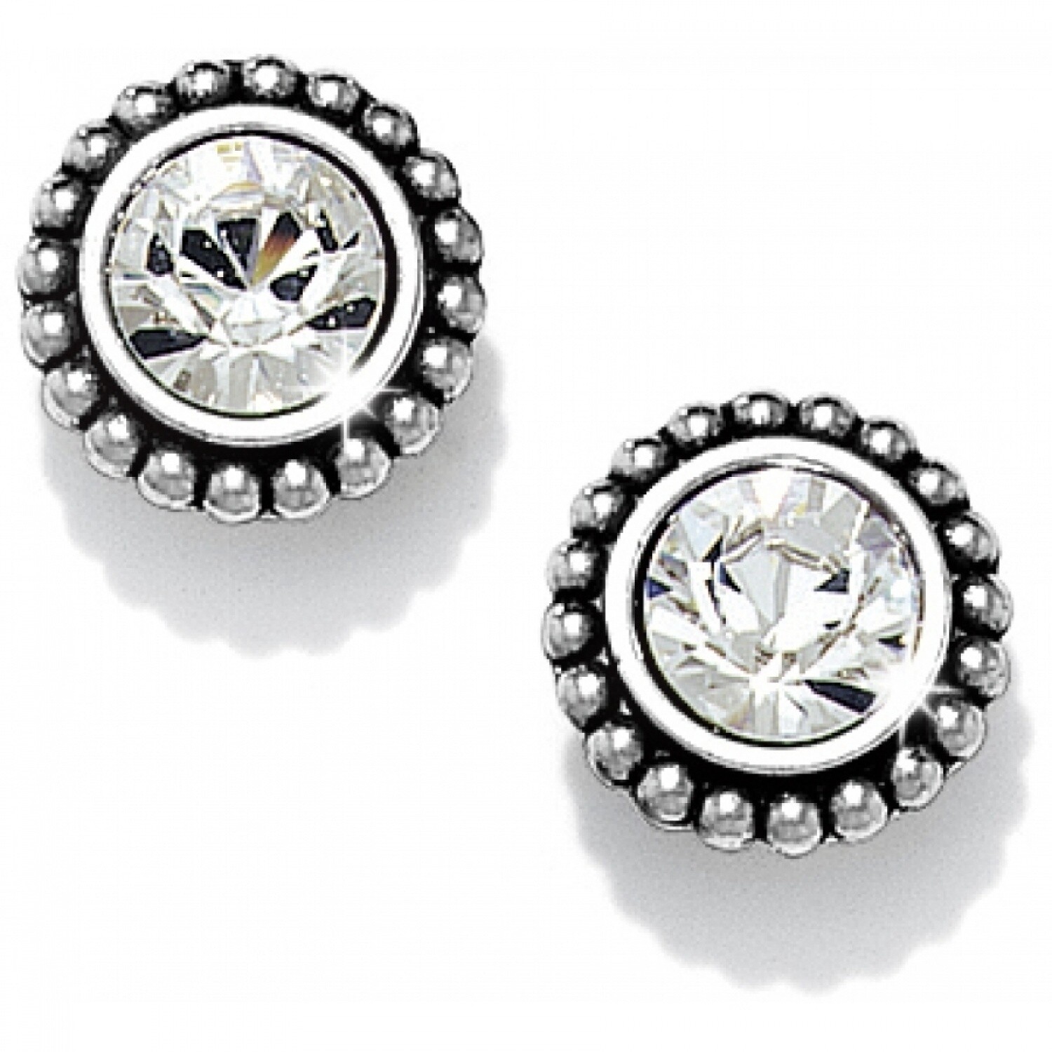 Twinkle Medium Post Earrings - Silver