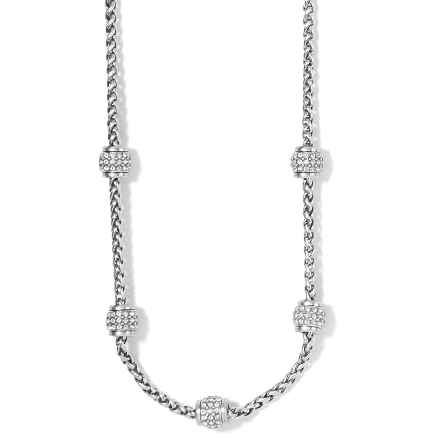 Meridian Petite Short Necklace - Silver