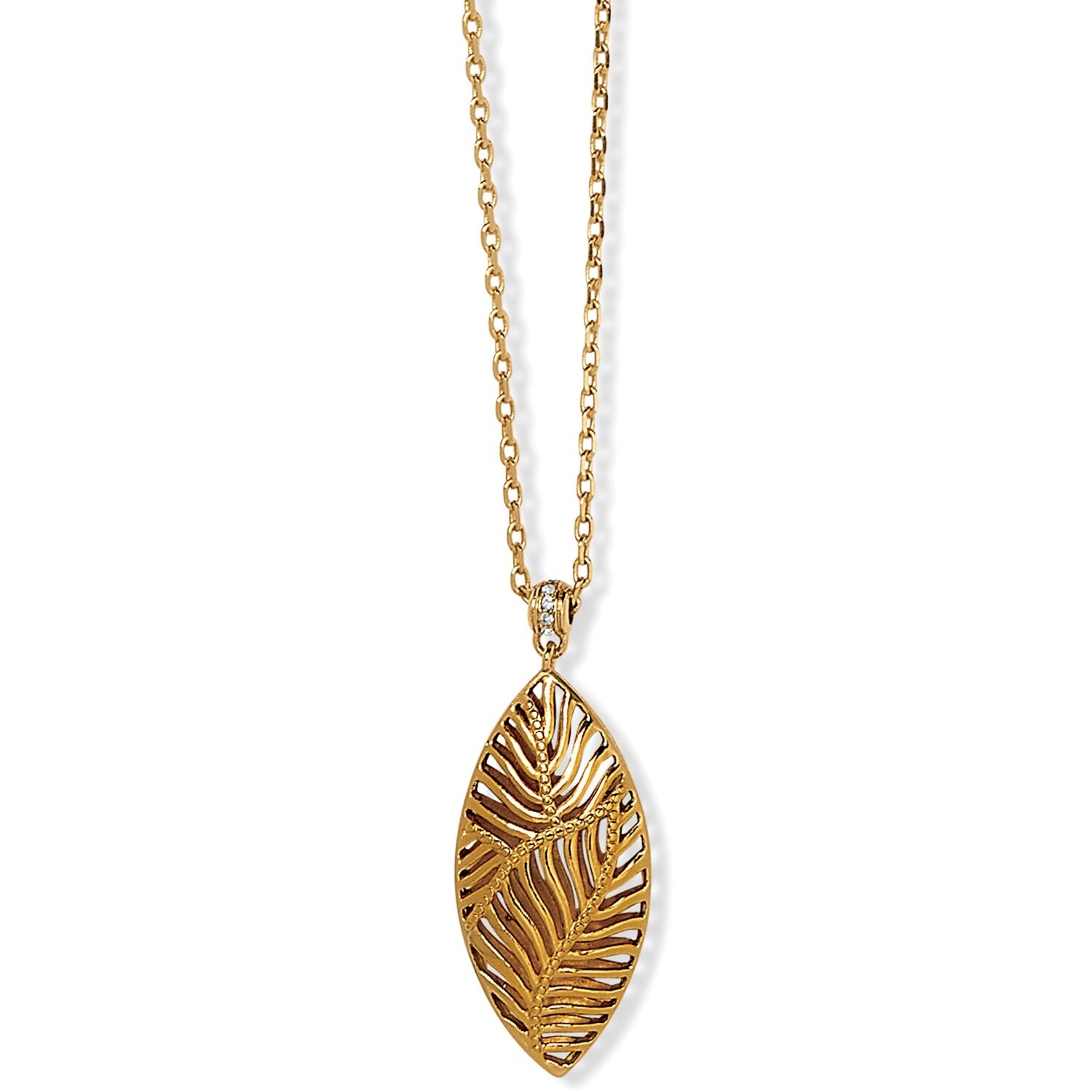 Palmetto Necklace - Gold