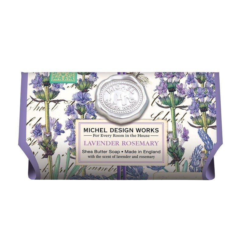 Lavender Rosemary Large Bath Soap Bar