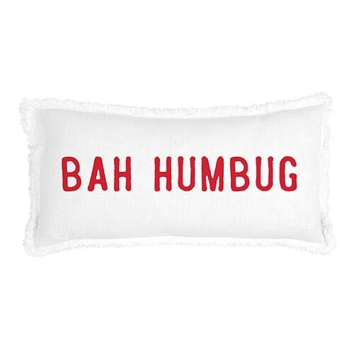 Bah Humbug Lumbar Pillow