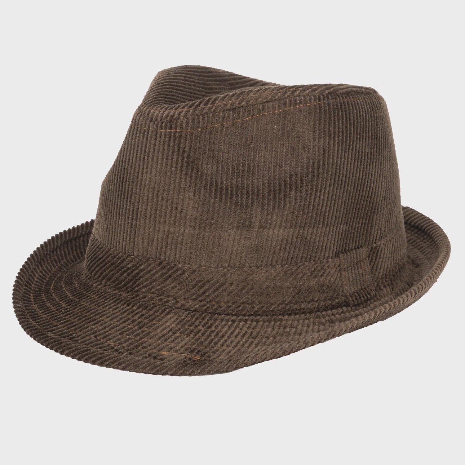 Men&#39;s Cut And Sew Corduroy Fedora