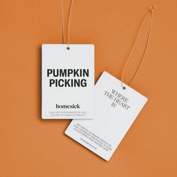 Pumpkin Picking Car Freshener