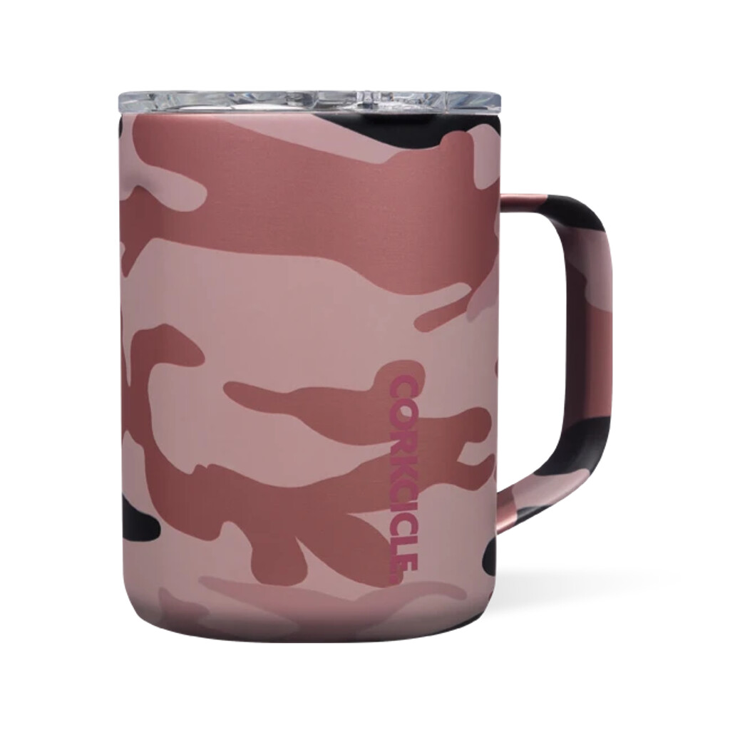 CAMO COFFEE MUG 16 OZ ROSE CAMO