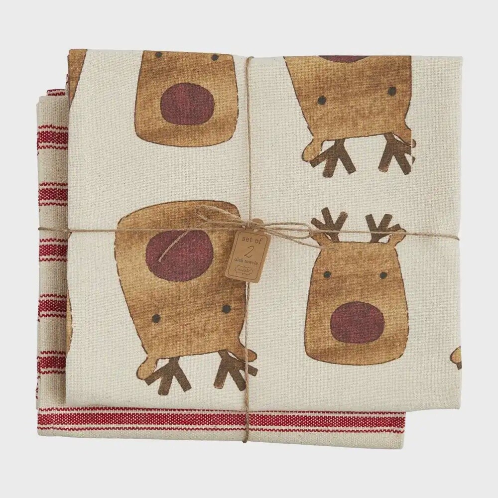 Reindeer Farm Towel Set