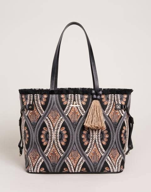 BELLINGER BATIK JETSETTER TOTE