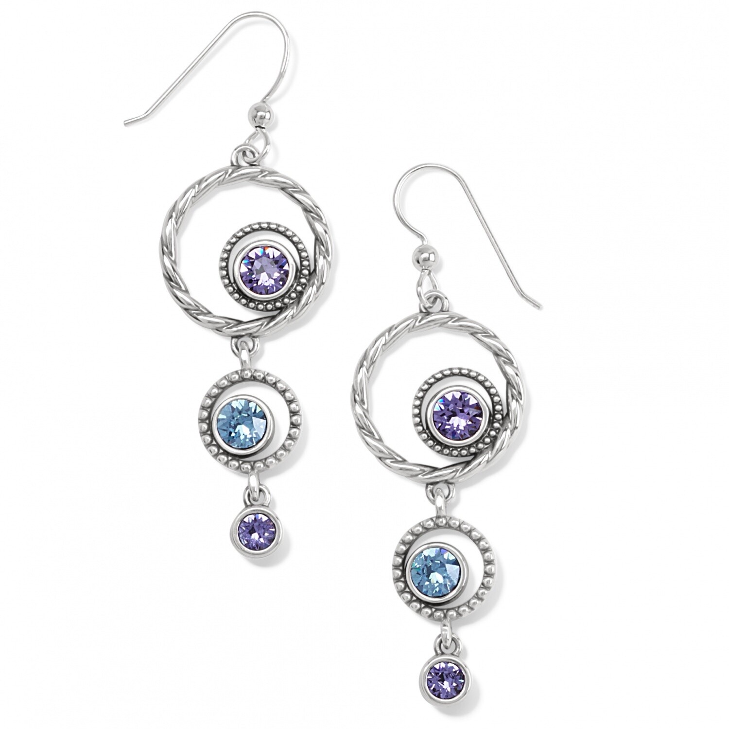 HALO RADIANCE FRENCH WIRE EARRINGS