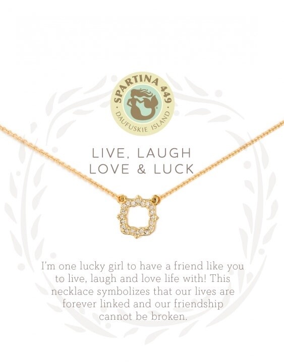 Sea La Vie Necklace Luck/Quatrefoil