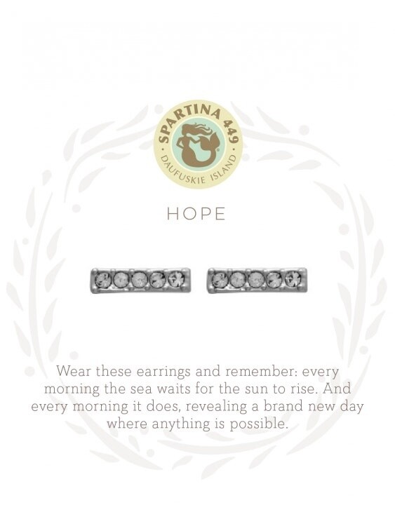 SLV Stud Earrings Hope Horizon Silver