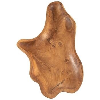 Bali Teak Hand Carved Centerpiecce Bowl